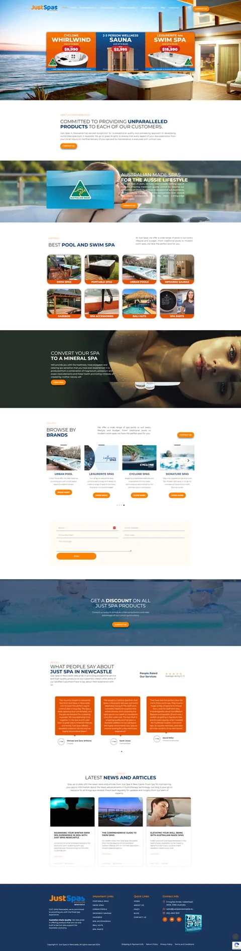 Website layout preview 02 in the Ael Techie Workz portfolio